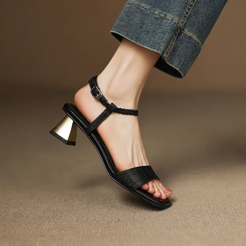 Mo Lin One Strap Sandals Women's-4