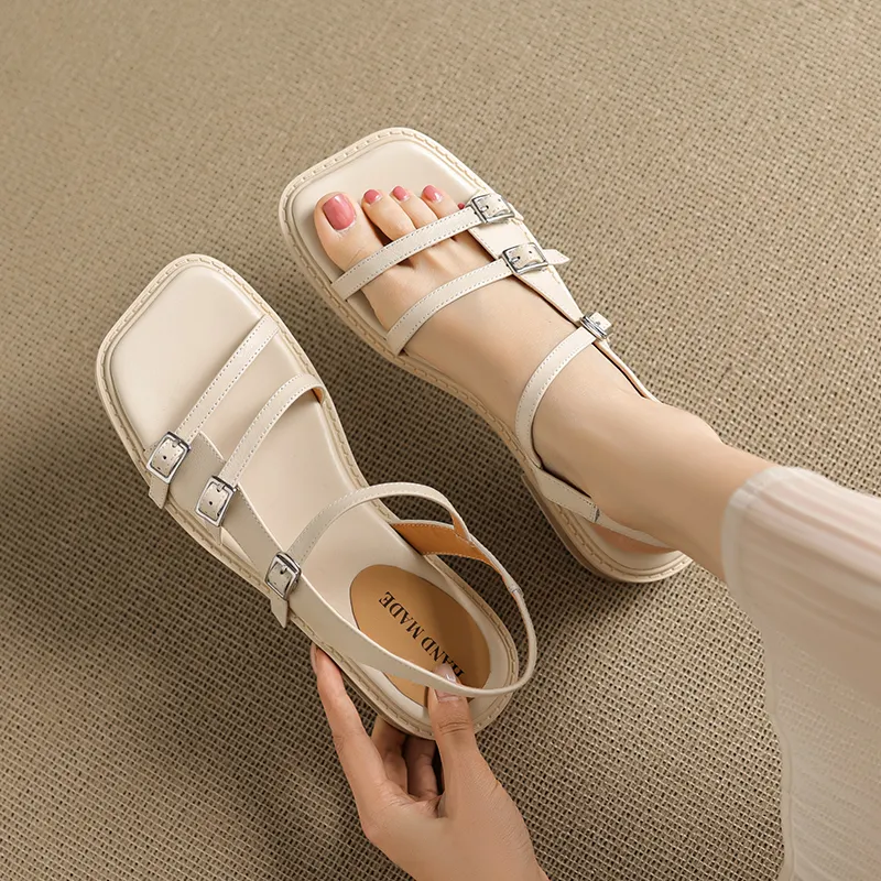 Mo Lin One Strap Sandals Women's-8