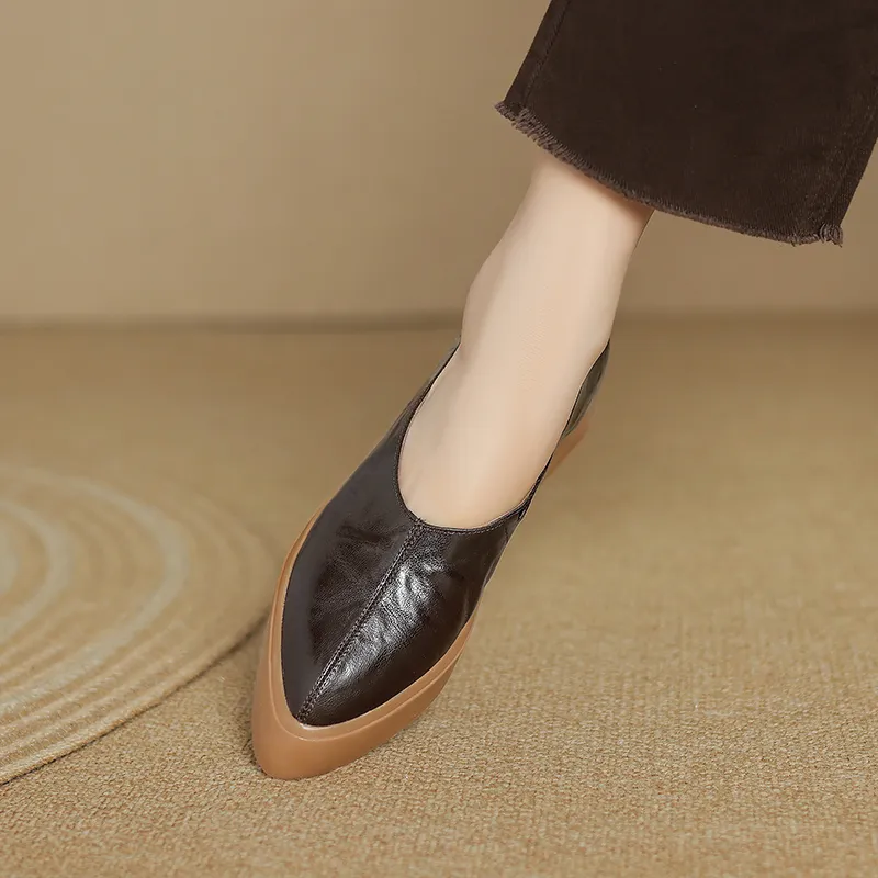 Mo Lin Casual Single Shoes Women's-11