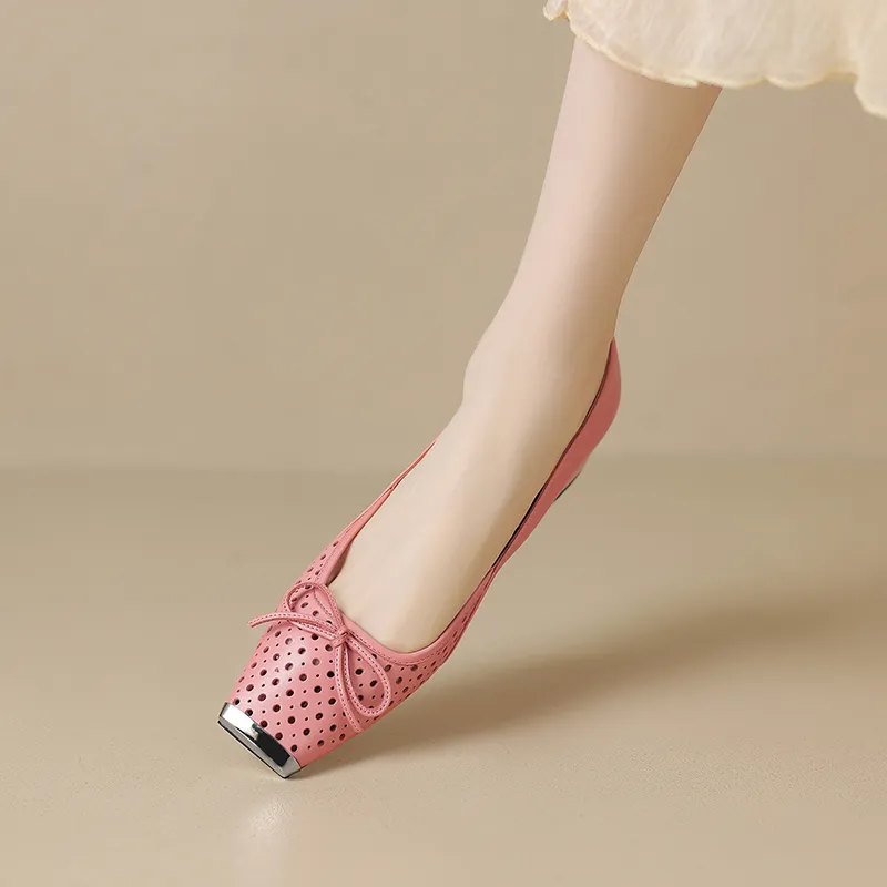 Mo Lin Casual Single Shoes 3CM Women's-11