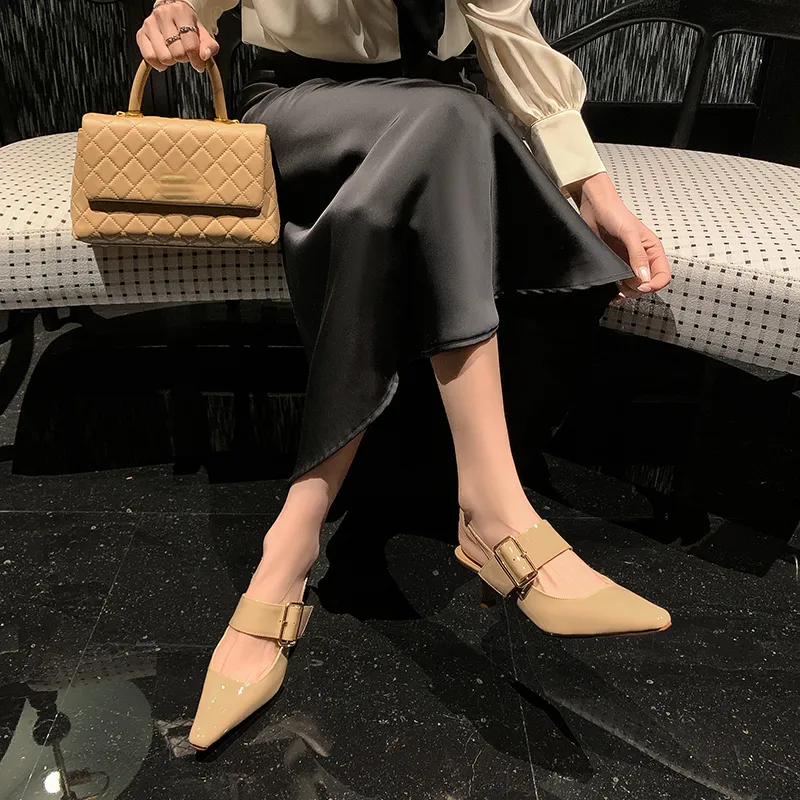 Mo Lin High Heels Women's-13