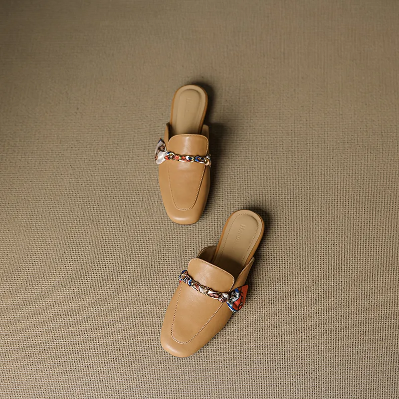 Mo Lin Closed Toe Slippers Women's-13