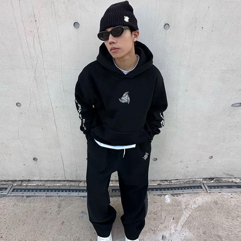 MIRACLE KILL Casual Pants Unisex Black-6