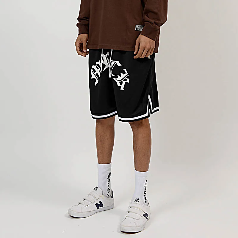 MIRACLE KILL Casual Shorts Unisex Black-3