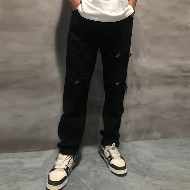 MIRACLE KILL Jeans Men Black-2