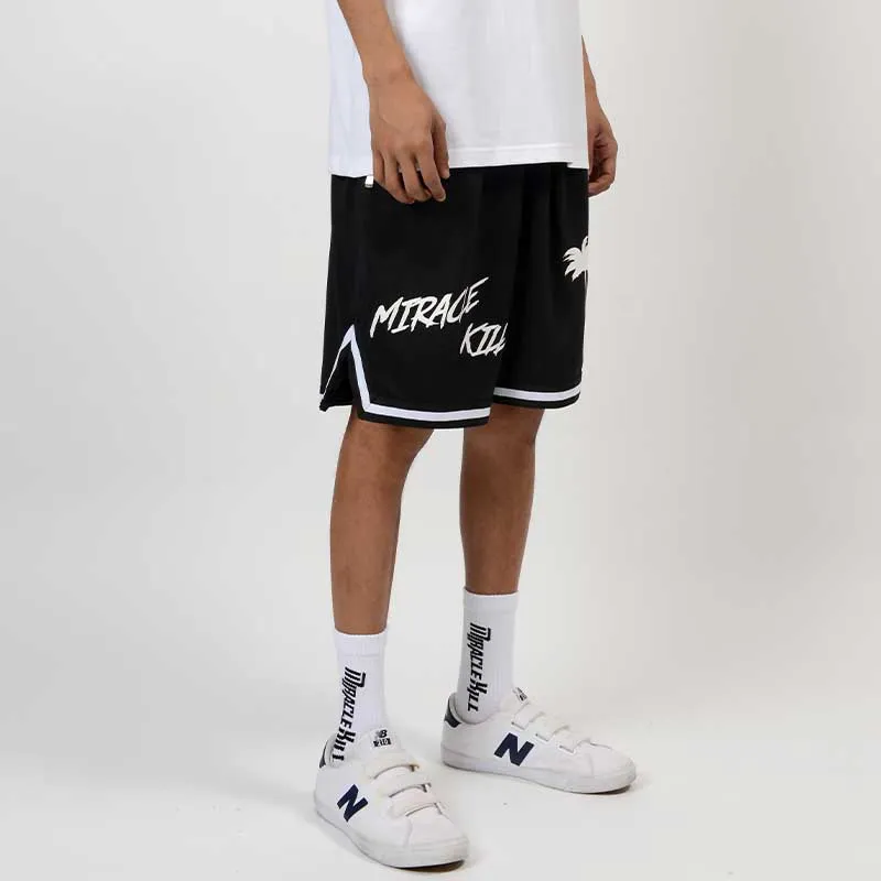 MIRACLE KILL Basketball Shorts Unisex-3