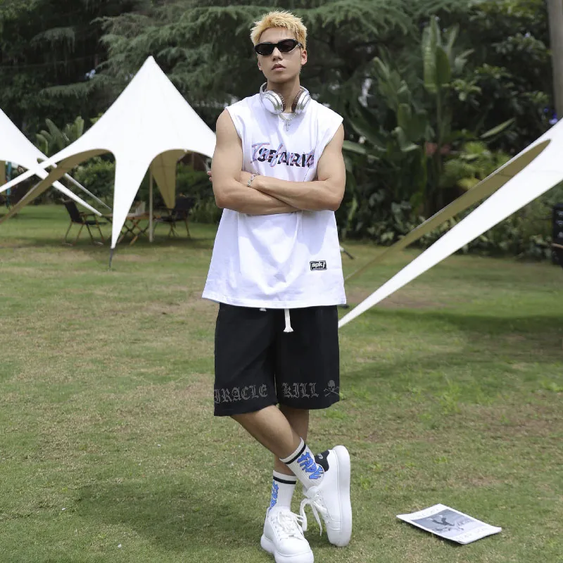 MIRACLE KILL SS24 Casual Shorts Unisex Black-6