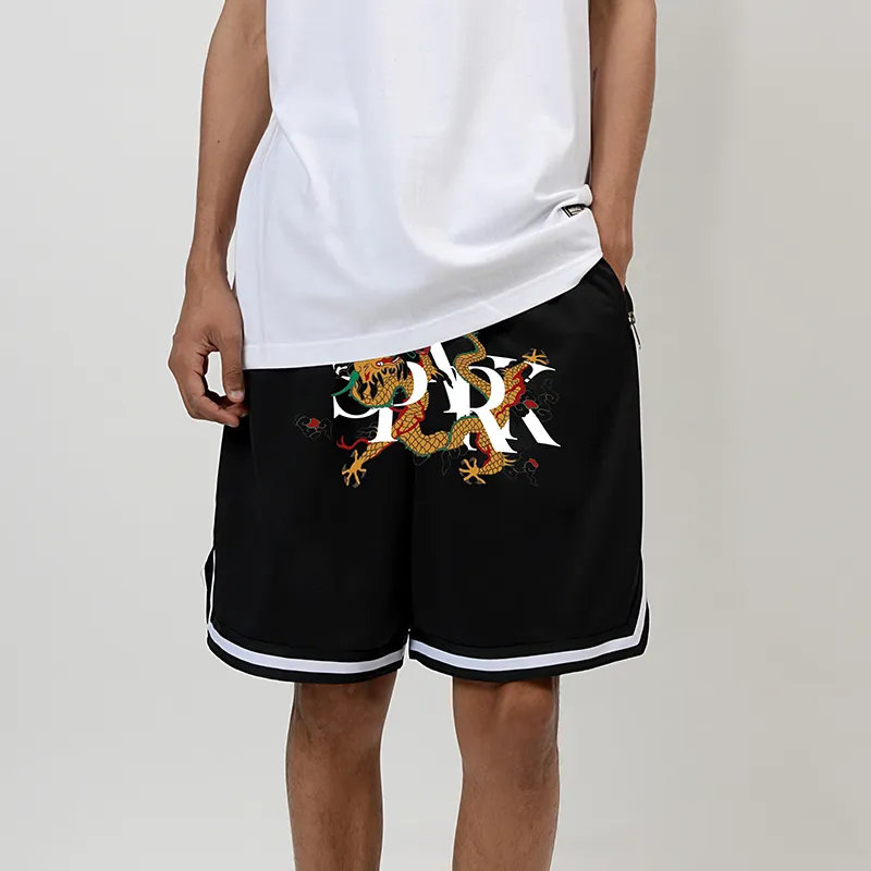 MIRACLE KILL x SPARK INFINITE SS24 Casual Shorts Unisex Black-3