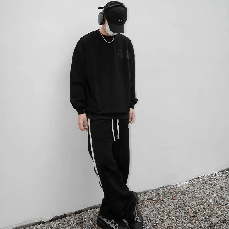 MIRACLE KILL Casual Pants Unisex Black-4