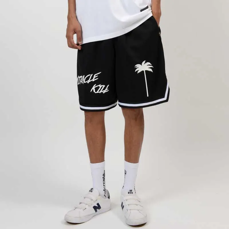 MIRACLE KILL Basketball Shorts Unisex-4