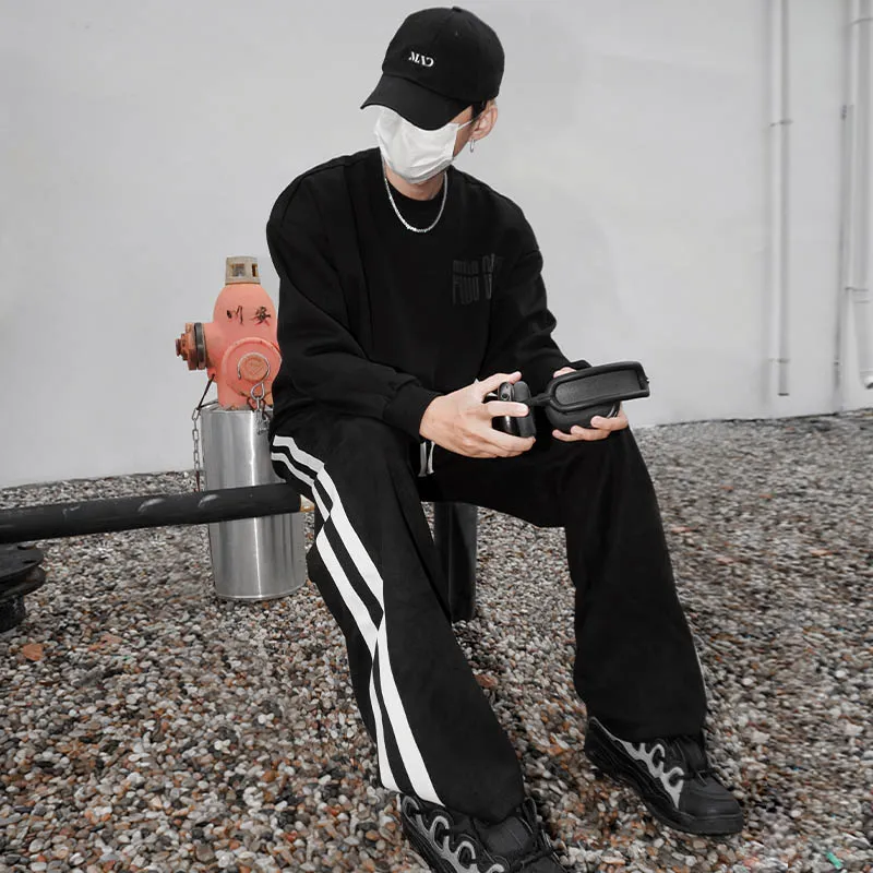MIRACLE KILL Casual Pants Unisex Black-7