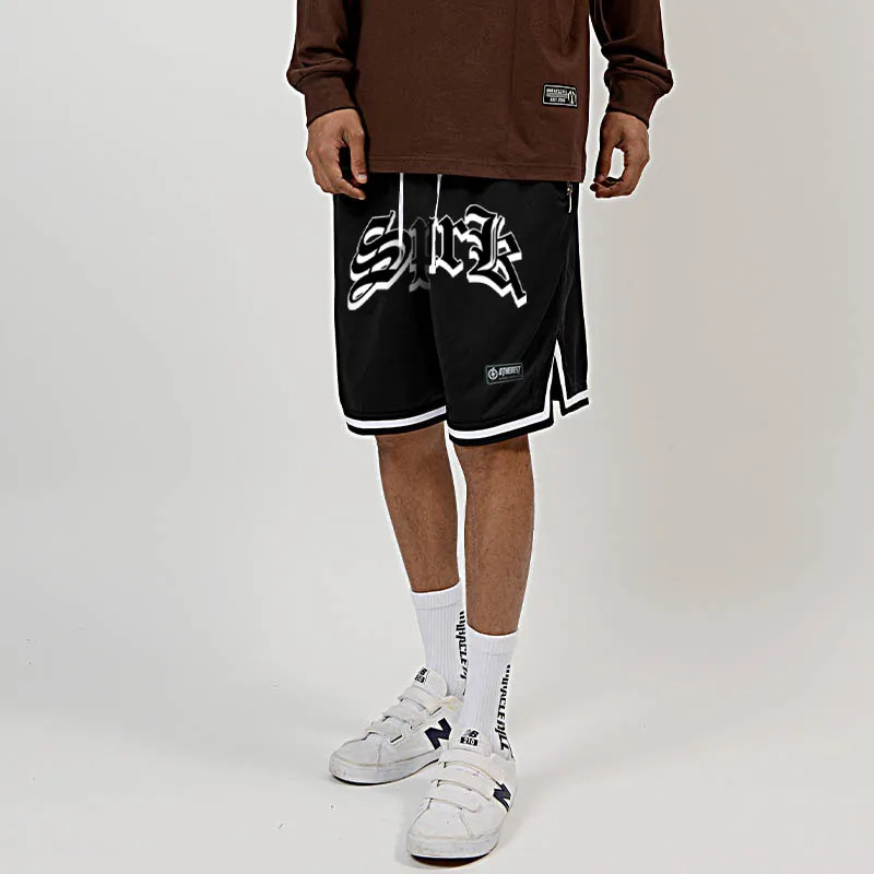 MIRACLE KILL x SPARK INFINITE SS24 Casual Shorts Unisex Black-4
