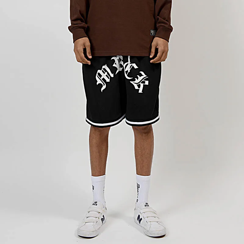 MIRACLE KILL Casual Shorts Unisex Black-2