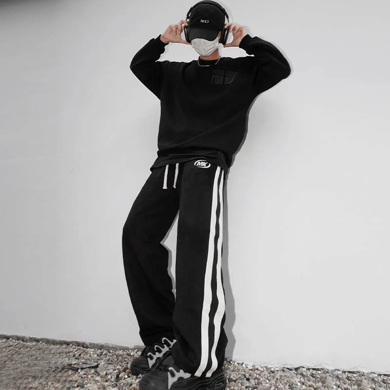 MIRACLE KILL Casual Pants Unisex Black-5