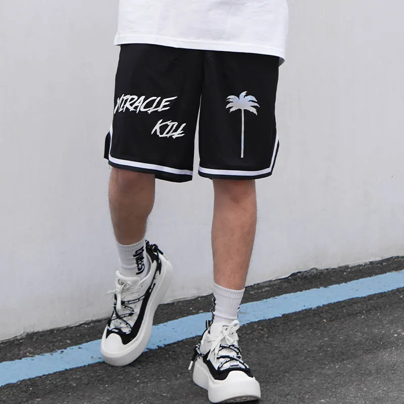 MIRACLE KILL Basketball Shorts Unisex-9