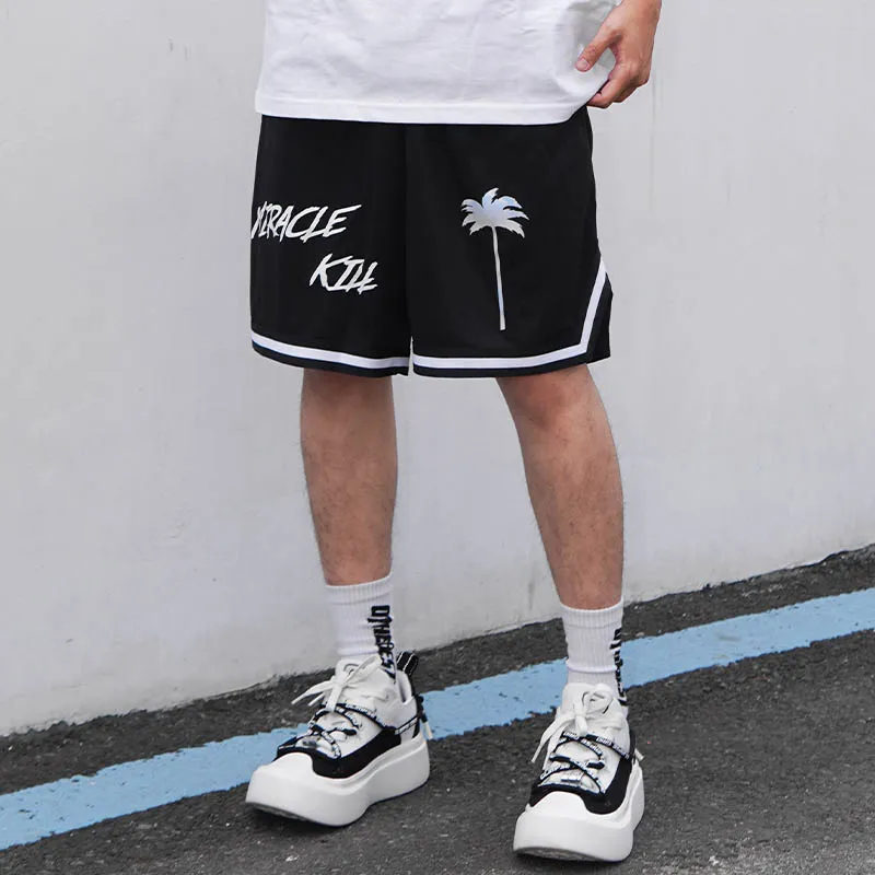 MIRACLE KILL Basketball Shorts Unisex-10