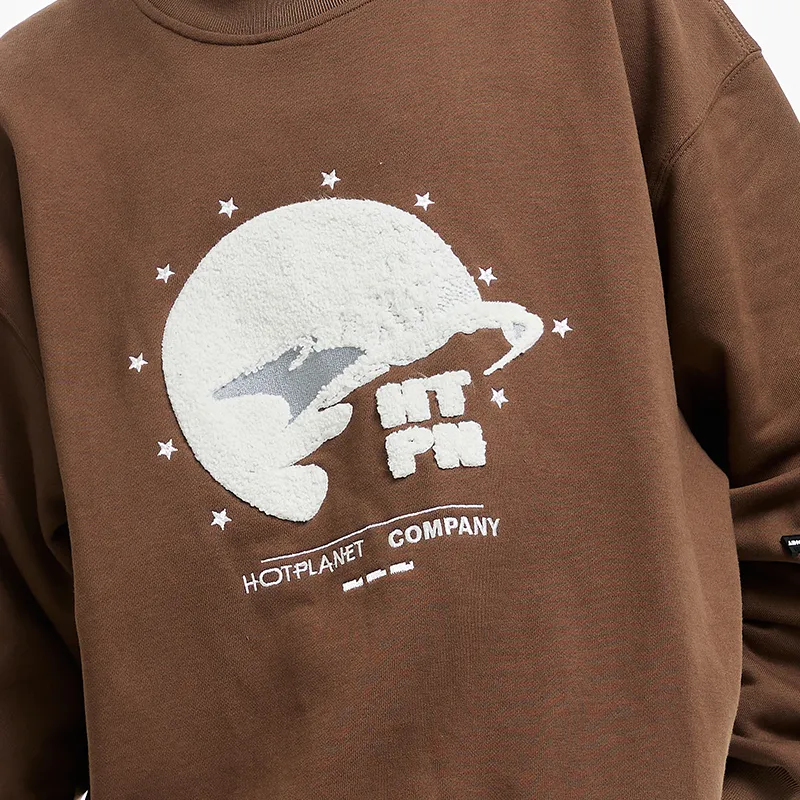 HOTPLANET Sweatshirt Stars Rocket Men's-5