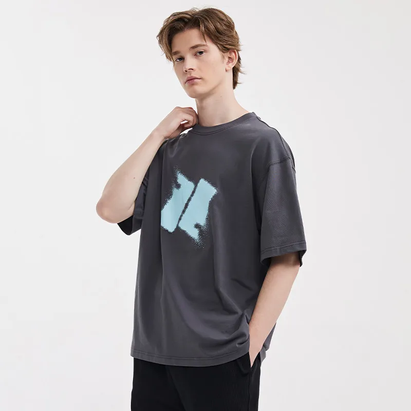HOTPLANET T Shirt Unisex White Dark Gray-9