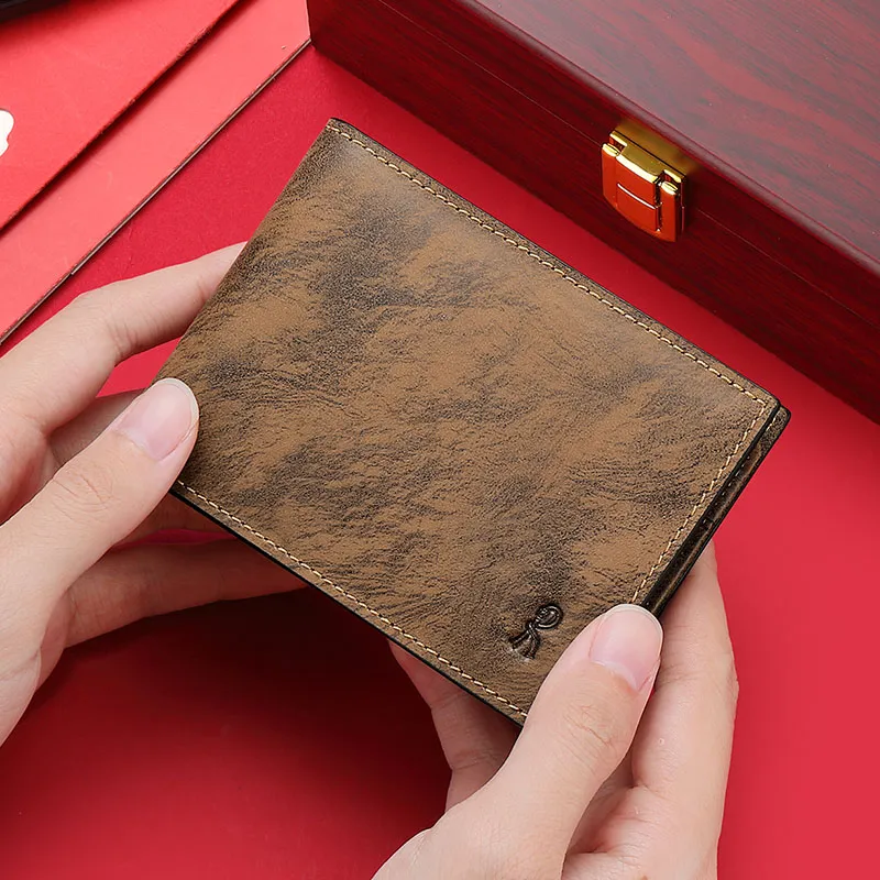 ROBERTA DI CAMERINO Top Grain Cow Leather Driving Document Holder Card Holder Regular Men's Coffee-2