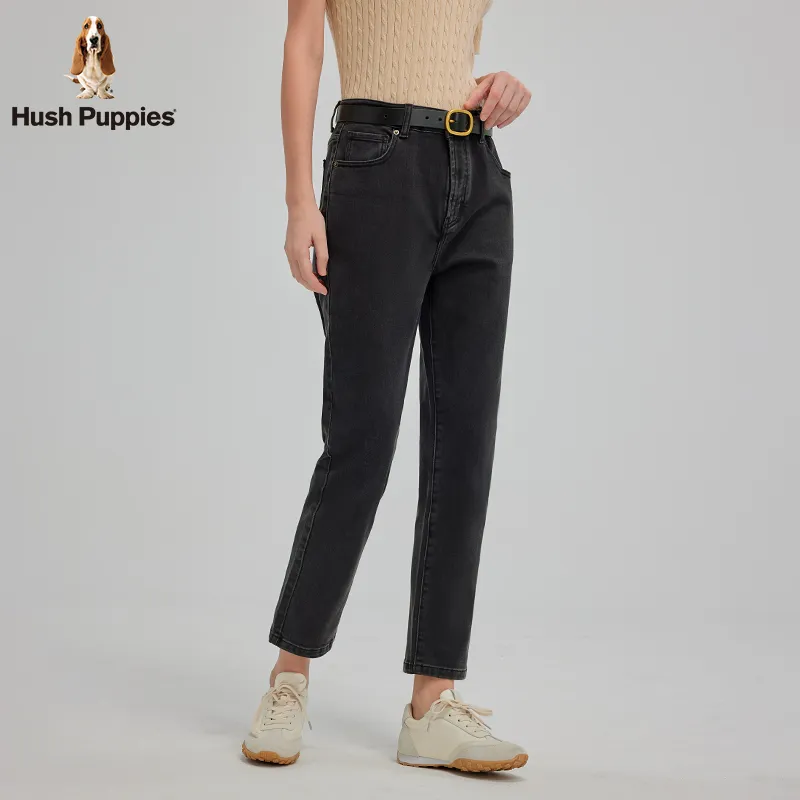 Hush Puppies Jeans Women's Black Gray-3