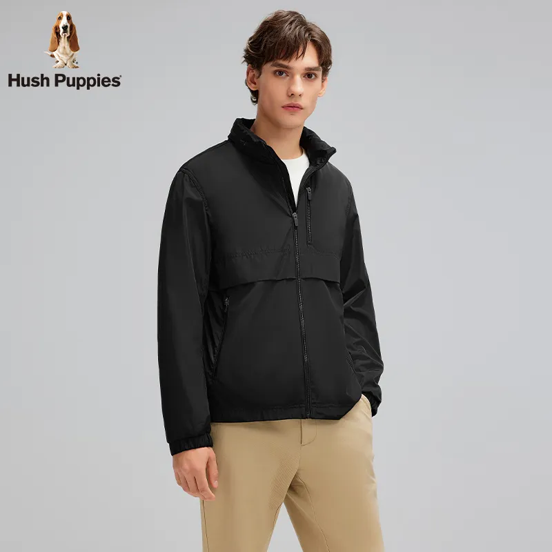 Hush Puppies Trench Coats Men-5