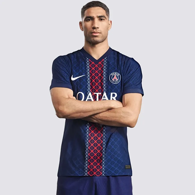 Nike Soccer Jersey Men's Navy Blue-1