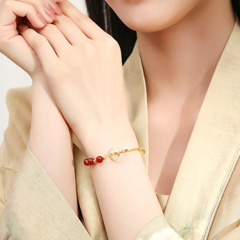 NAME.S Bracelets Green Jade Women's-4