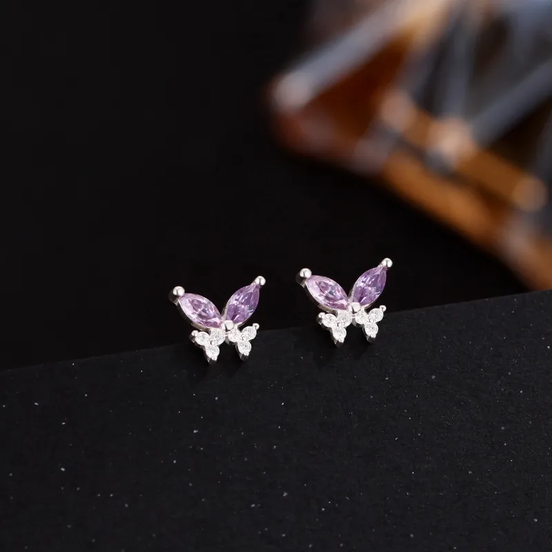NAME.S S999 Fine Silver Stud Earrings Women's-7