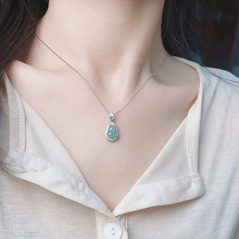 NAME.S Glutinous Jade Necklaces Women's-4