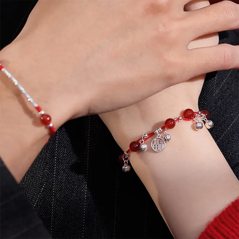 NAME.S Agate Jade Bracelets Unisex-1