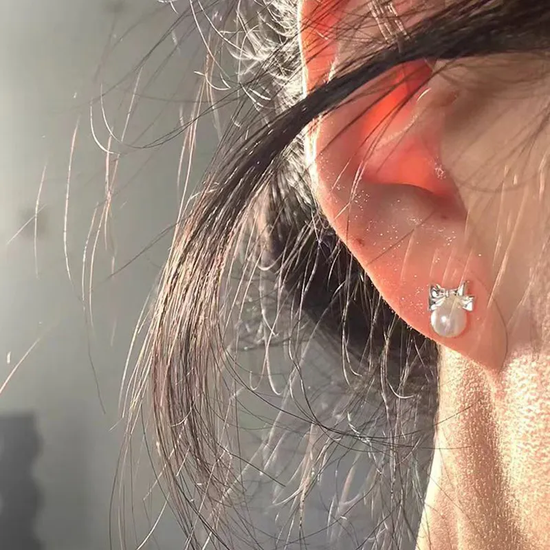 NAME.S S999 Fine Silver Stud Earrings Women's-14