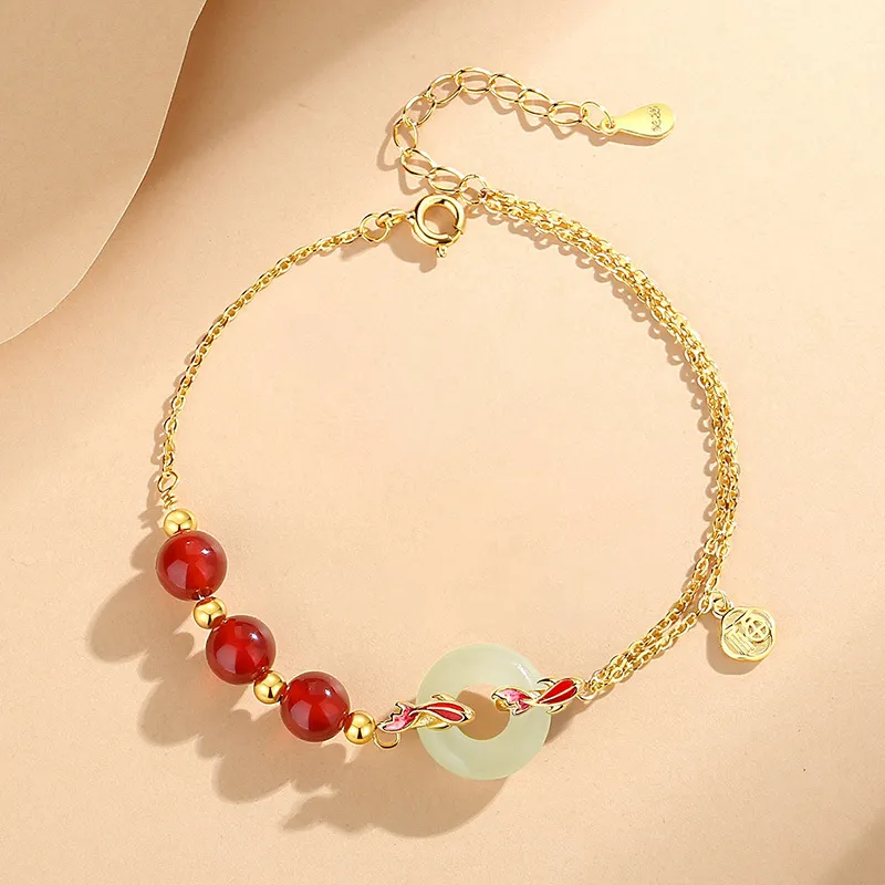 NAME.S Bracelets Green Jade Women's-2