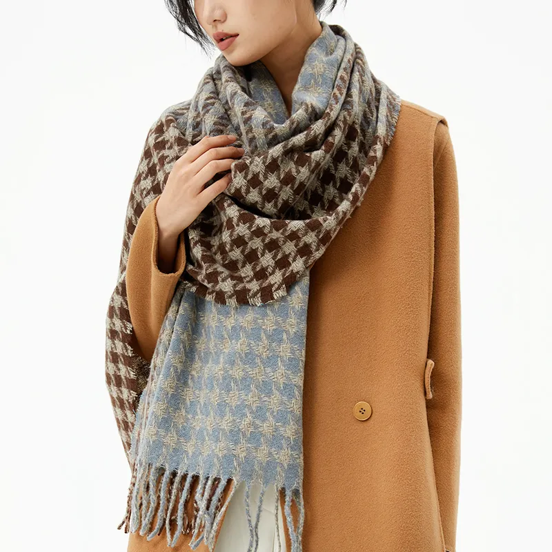 NAME.S Knit Scarves Unisex Box+Shopping Bag-12