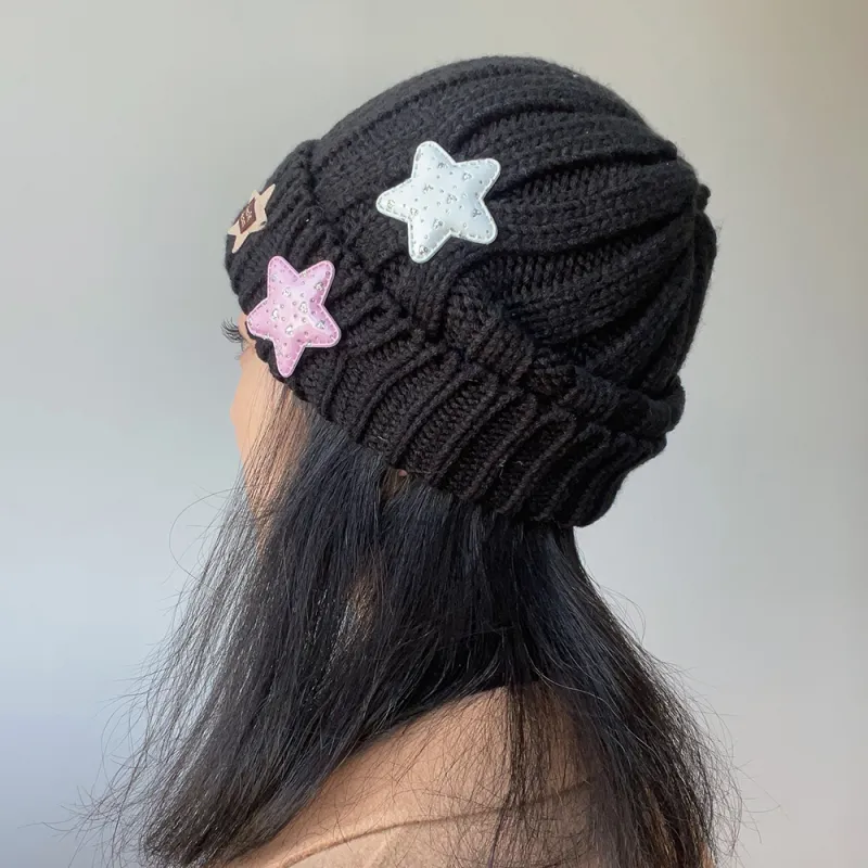 NAME.S Polyester Beanies Women's-2