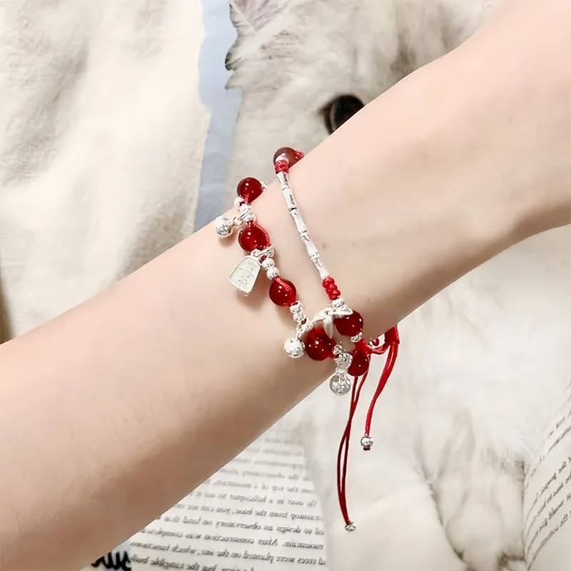 NAME.S Agate Jade Bracelets Unisex-5