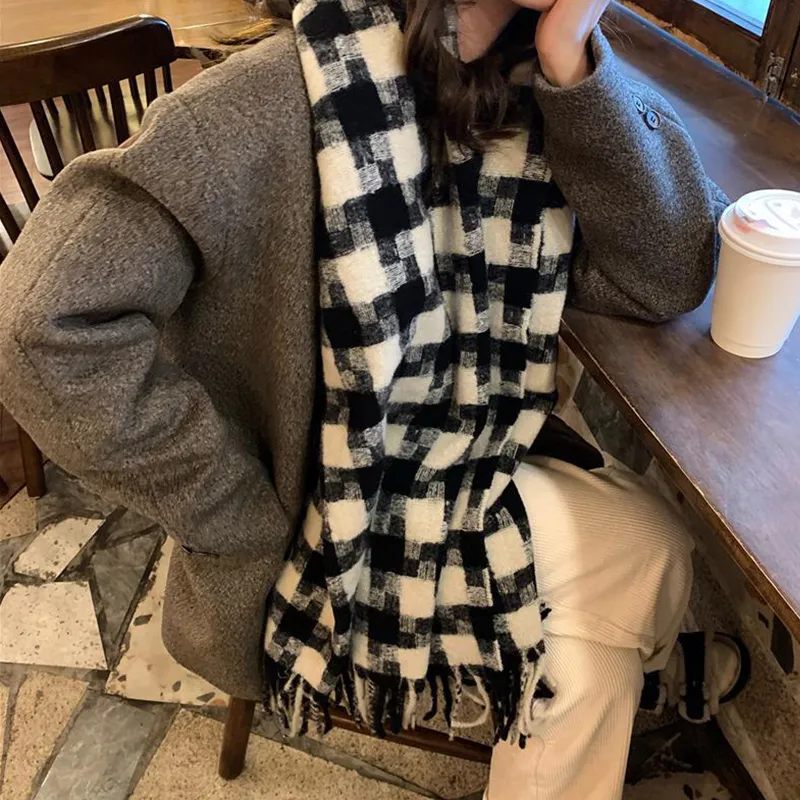NAME.S Knit Scarves Unisex Box+Shopping Bag-5
