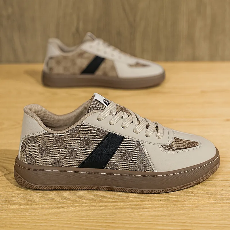 CEDAR HAN German Army Trainers Lightweight And Breathable Low Top Skateboard Shoes Men's-4