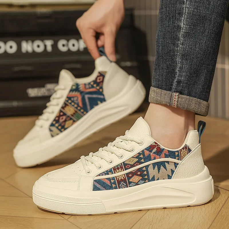 CEDAR HAN Slip Resistant Abrasion Resistant Shock Absorbers Low Top Canvas Shoes Men's-6