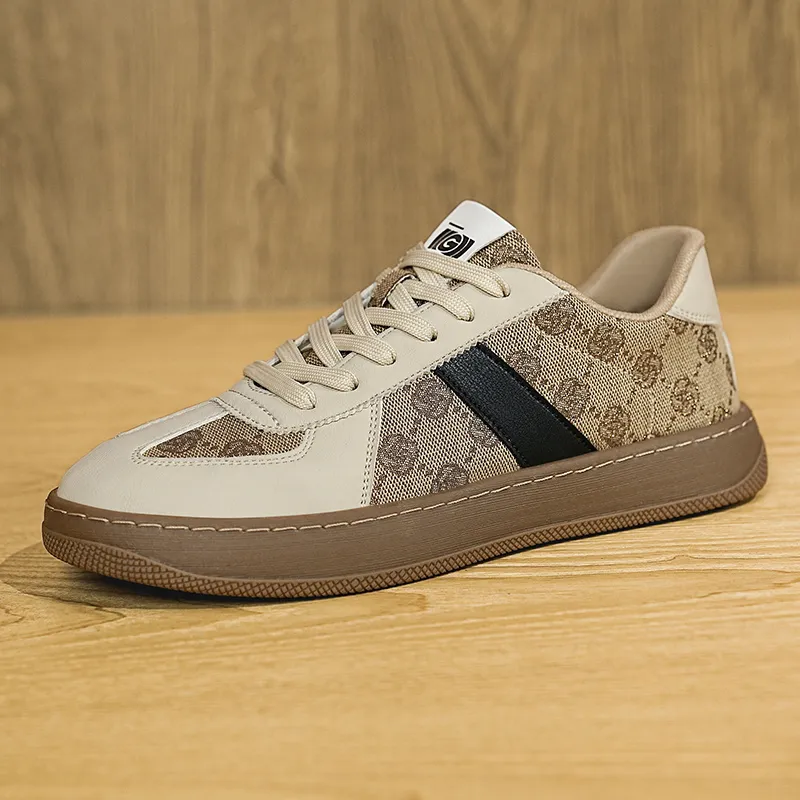 CEDAR HAN German Army Trainers Lightweight And Breathable Low Top Skateboard Shoes Men's-5