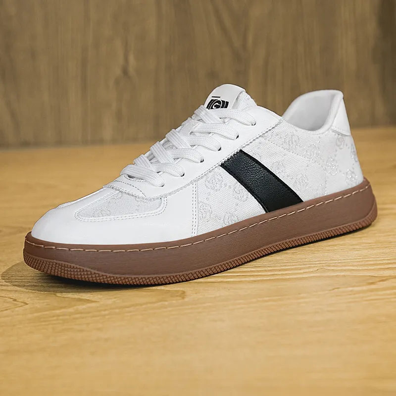 CEDAR HAN German Army Trainers Lightweight And Breathable Low Top Skateboard Shoes Men's-8