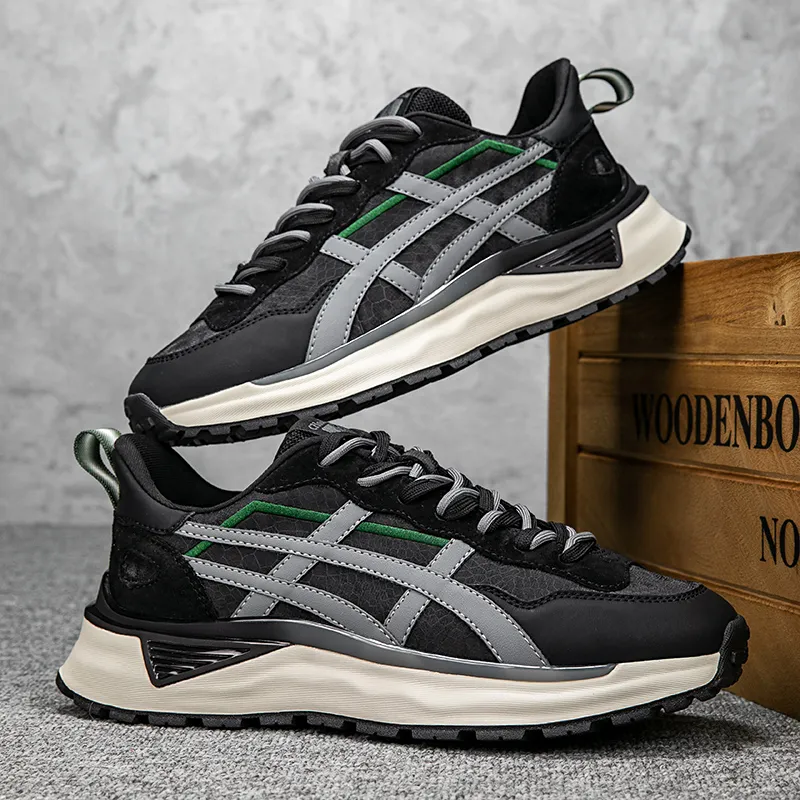 CEDAR HAN Running Shoes Cushioning Slip Resistant Coverage Low Top Training Shoes Men's-11