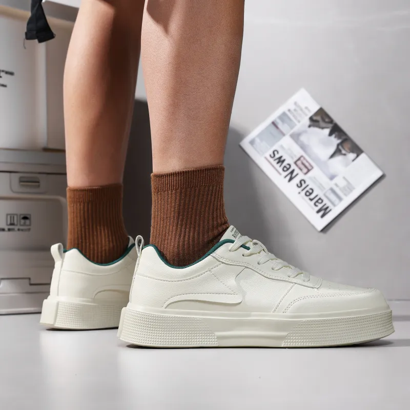 CEDAR HAN Cushioning Lightweight Height Increasing Low Top Skateboard Shoes Men's-6