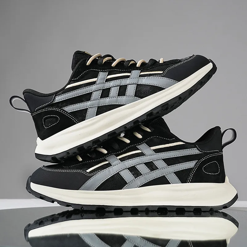 CEDAR HAN Cushioning Anti Slip Wear Resistant And Lightweight Height Increasing Coverage Low Top Training Shoes Unisex-4