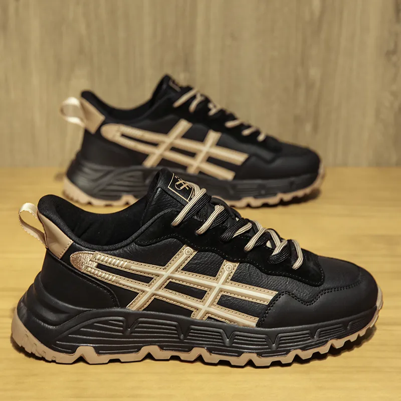 CEDAR HAN Slip Resistant Low Top Casual Shoes Men's-15