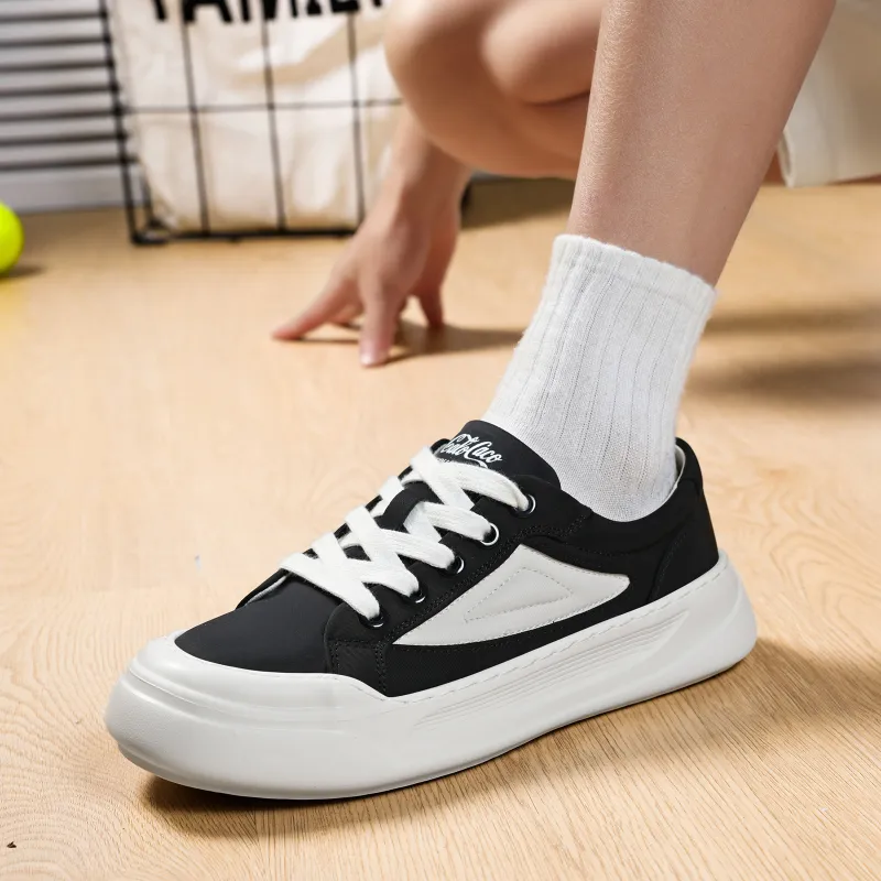 CEDAR HAN Slip Resistant Quick Drying Wear Resistant Low Top Skateboard Shoes Men's-3