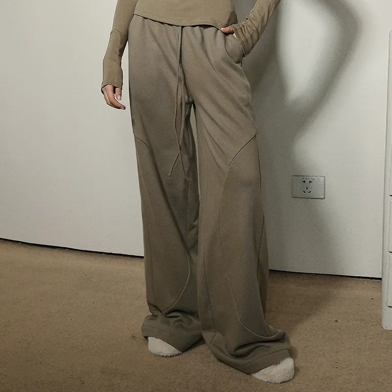 AZEPAM Casual Pants Women's Taupe-3