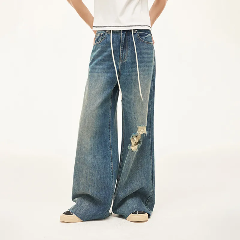 AZEPAM Jeans Women's Blue-3