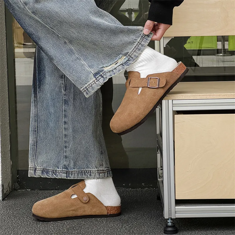 Fire Flying Fish Abrasion Resistant Slip Resistant Closed Toe Slippers Unisex-19