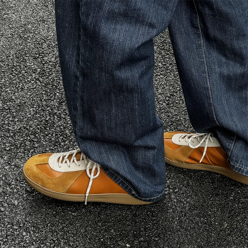 Fire Flying Fish Slip Resistant, Lightweight, And Breathable Low Top Casual Shoes Men's-2