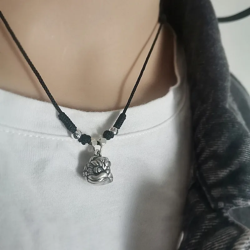 MOVER 999 Fine Silver Necklaces Unisex-2